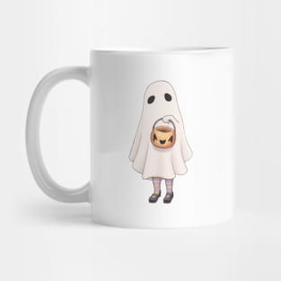 Ghost Trick or Treating Mug